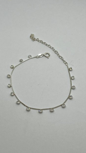 PULSEIRA BOLINHAS PRATA 925