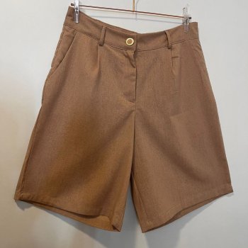 SHORT MARRON LINHO GG