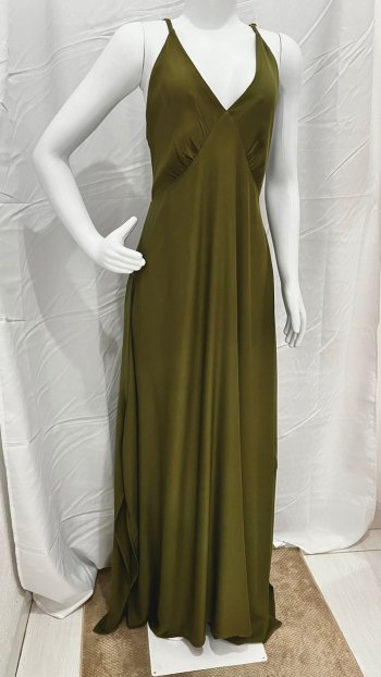 VESTIDO LONGO VERDE M